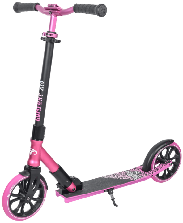 Самокат TechTeam Comfort 210R (2022) black/pink Самокат TechTeam Comfort 210R (2022) black/pink по низким ценам в Томске и Северске