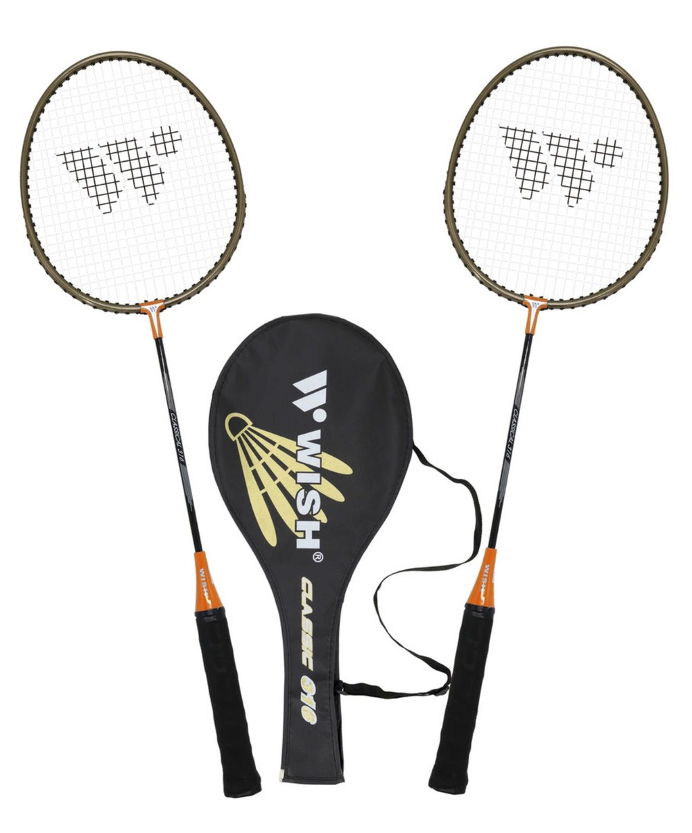 Набор для бадминтона Wish Classic 316 (2 ракетки) оранжевый Набор для бадминтона Wish Classic 316 (2 ракетки) оранжевый по низким ценам в Томске и Северске