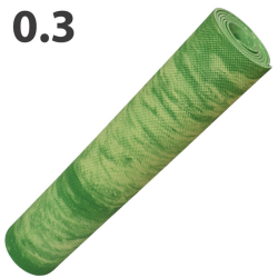 Коврик для йоги E40023 173х61х0,3 см ЭВА зеленый мрамор 10021448