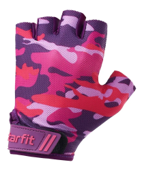 Перчатки StarFit WG-101 розовый камуфляж  УТ-00020801
