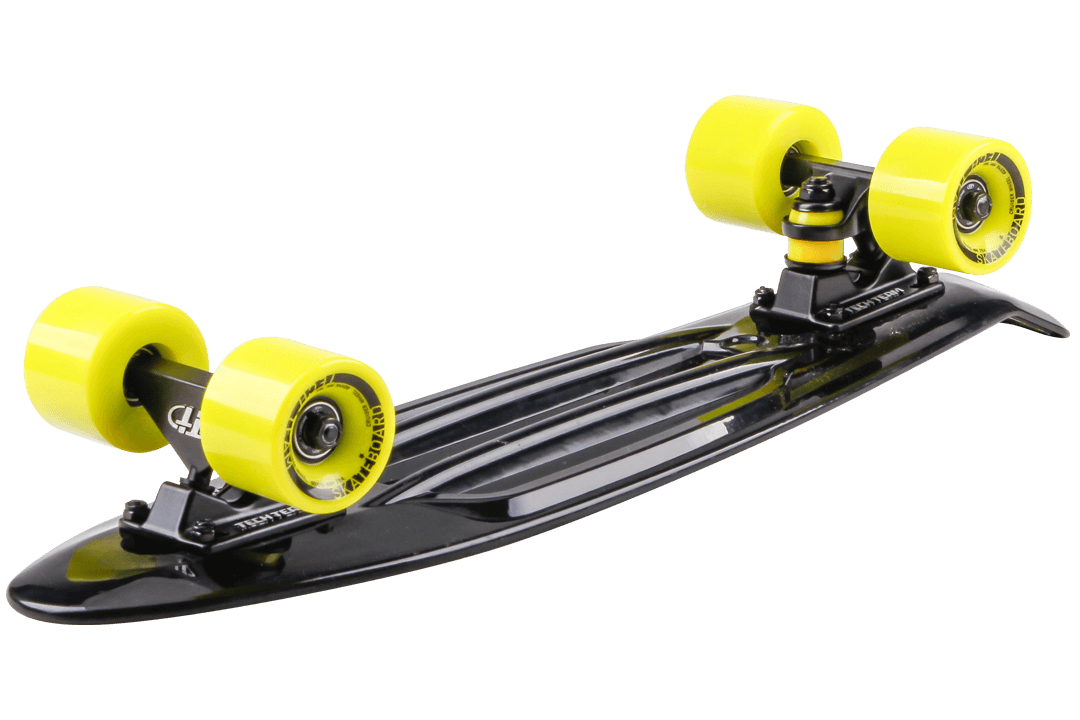  Скейтборд TechTeam пластиковый Kiwi 22 black/green  TSL-401P по низким ценам в Томске и Северске