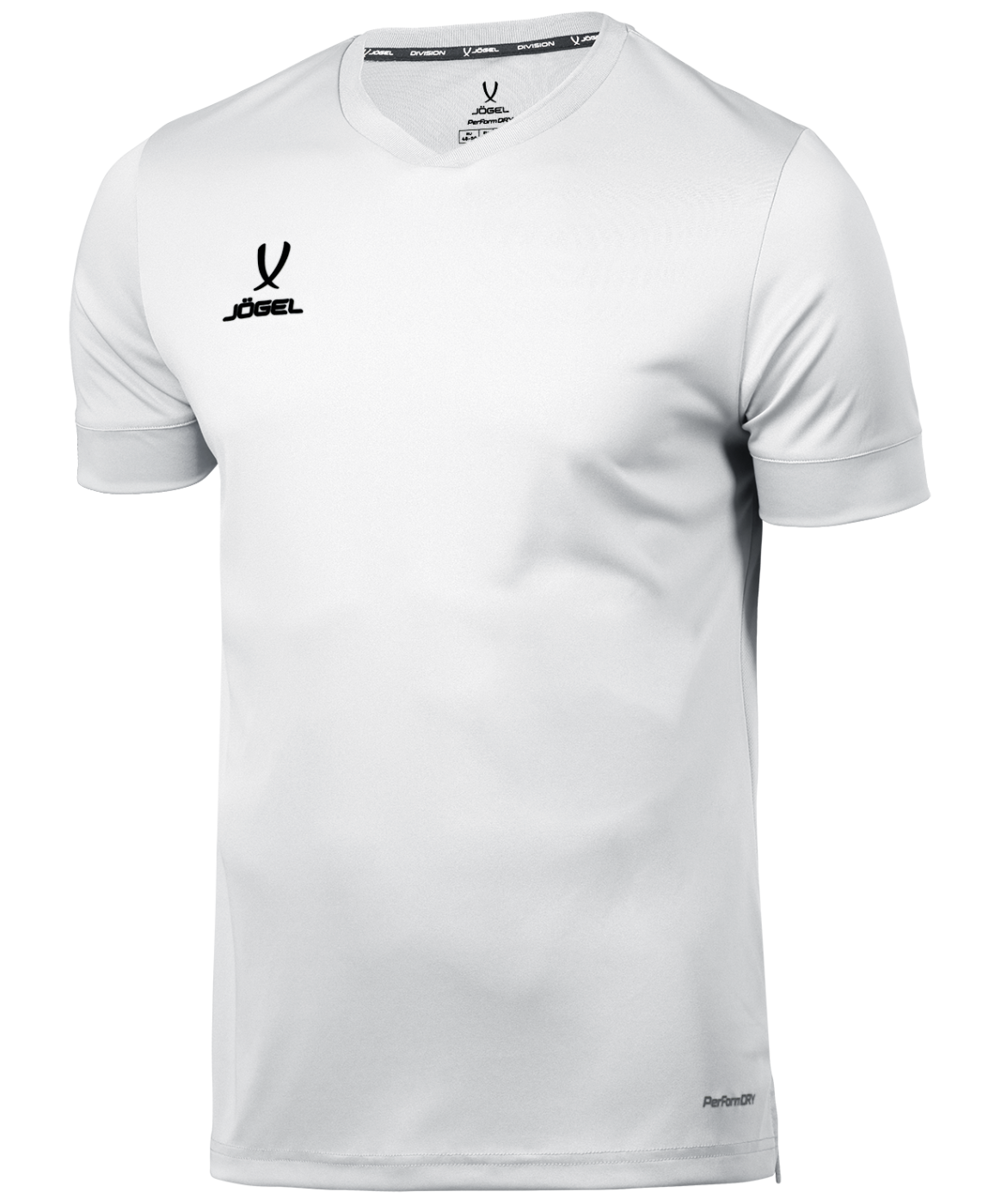  Футболка игровая JOGEL DIVISION PerFormDRY Union Jersey, белый/белый по низким ценам в Томске и Северске