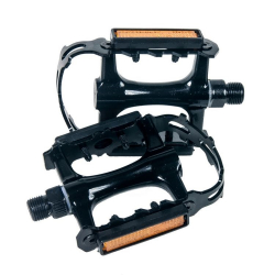 Педали 4Bike M523 118х80х20 мм черно-серебристый ARV-M523