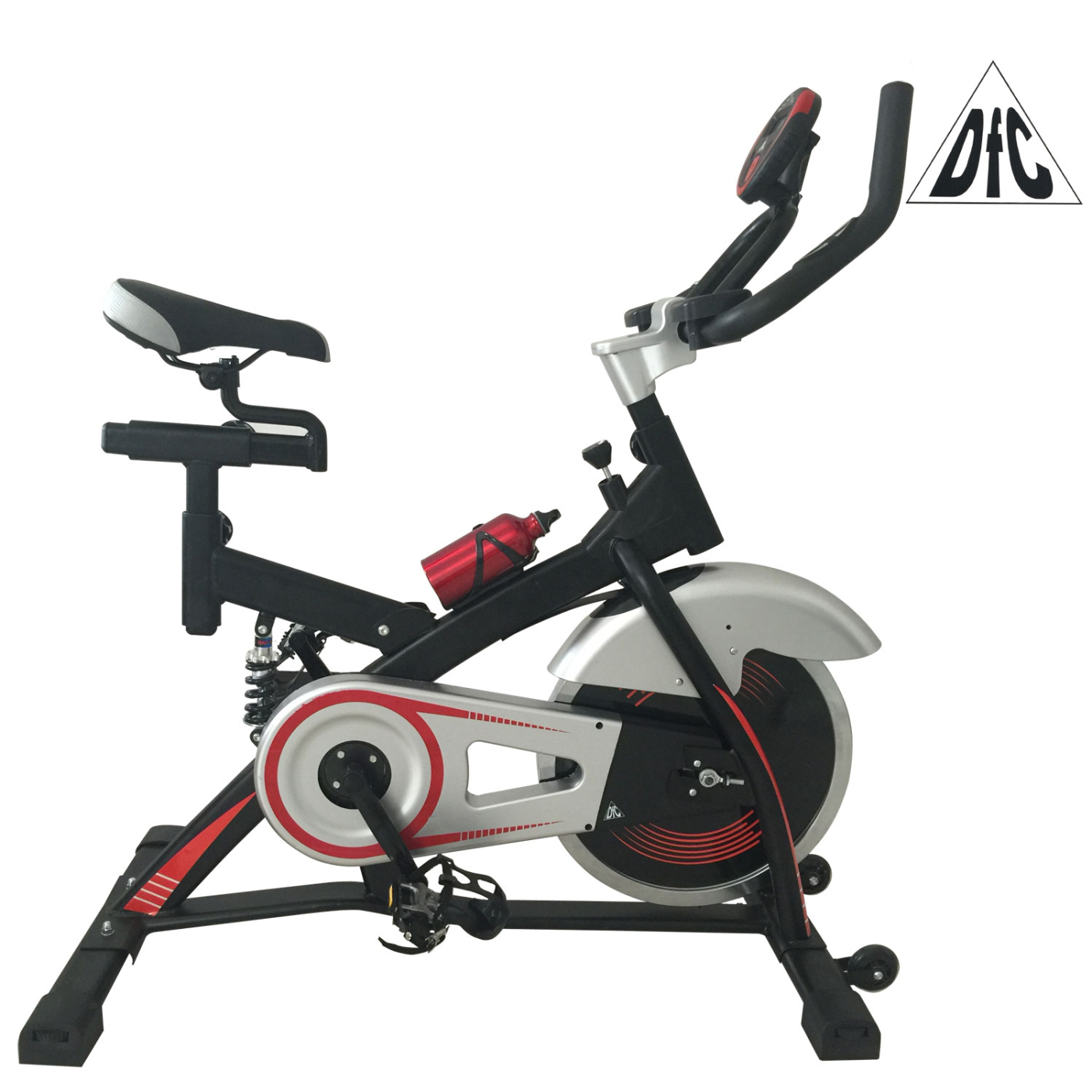  Спин-байк DFC VT-8302R красн./серебр. по низким ценам в Томске и Северске
