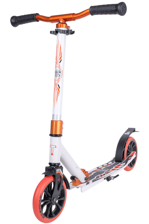  Самокат TechTeam Jogger 180 (2022) white/red по низким ценам в Томске и Северске