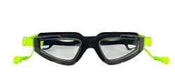 Очки для плавания Alpha Caprice JE-AD-8611 взрослые Green/black/gray