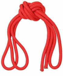 Скакалка гимнастическая утяж. Indigo 2.5 м 150 г красная SM-121