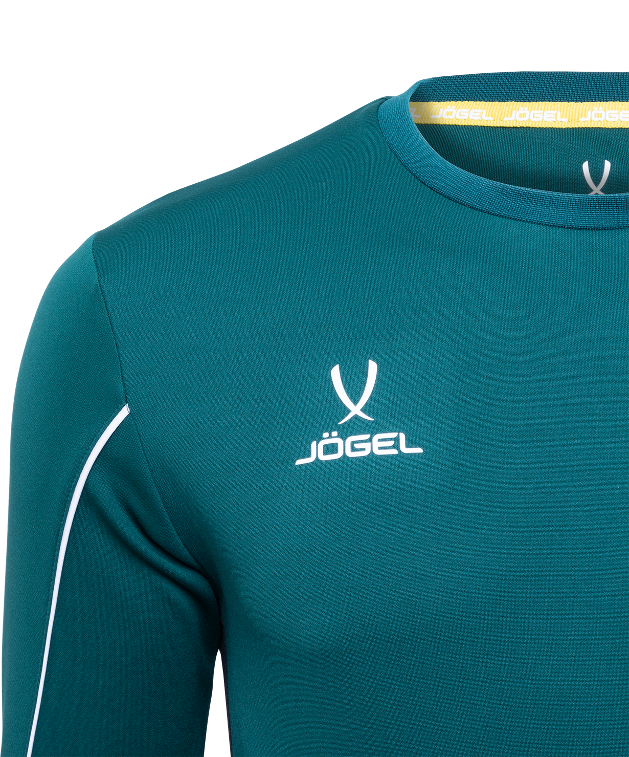  Футболка вратарская JOGEL CAMP GK Padded LS, зеленый/черный/белый по низким ценам в Томске и Северске