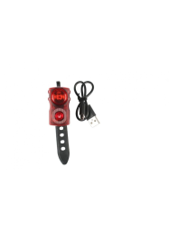 Фонарь задний Klonk 2 диода (0.5 Вт), micro USB, LiPo 3,7 V/ 500 mAh