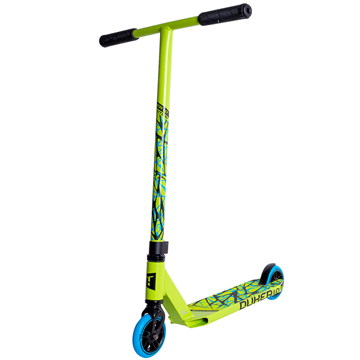 Самокат TechTeam Duker 1.0 трюковой neon green Самокат TechTeam Duker 1.0 трюковой neon green по низким ценам в Томске и Северске