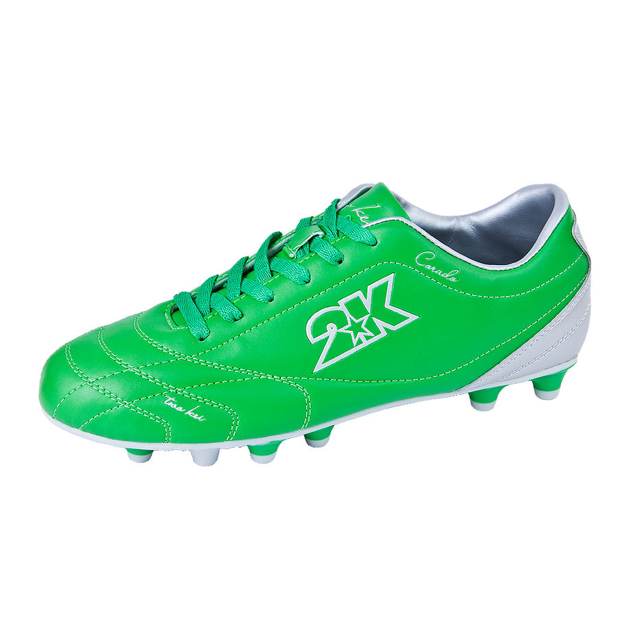 Бутсы 2К Sport Corado (13 шипов) green/silver Бутсы 2К Sport Corado (13 шипов) green/silver по низким ценам в Томске и Северске