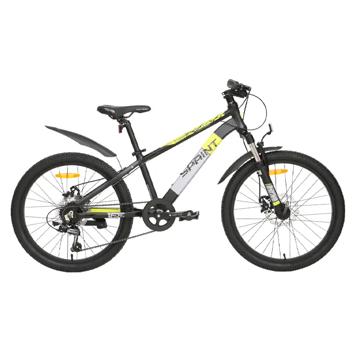 Велосипед TechTeam Sprint 24" (2025) чёрно-зеленый Велосипед TechTeam Sprint 24" (2025) чёрно-зеленый по низким ценам в Томске и Северске