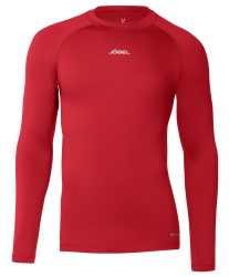 Джемпер компрессионный утепленный JOGEL CAMP PerFormDRY Baselayer Top Warm, красный