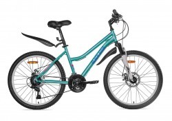 Велосипед Black Aqua Lady 2471 V 24" голубой-розовый GL-212V