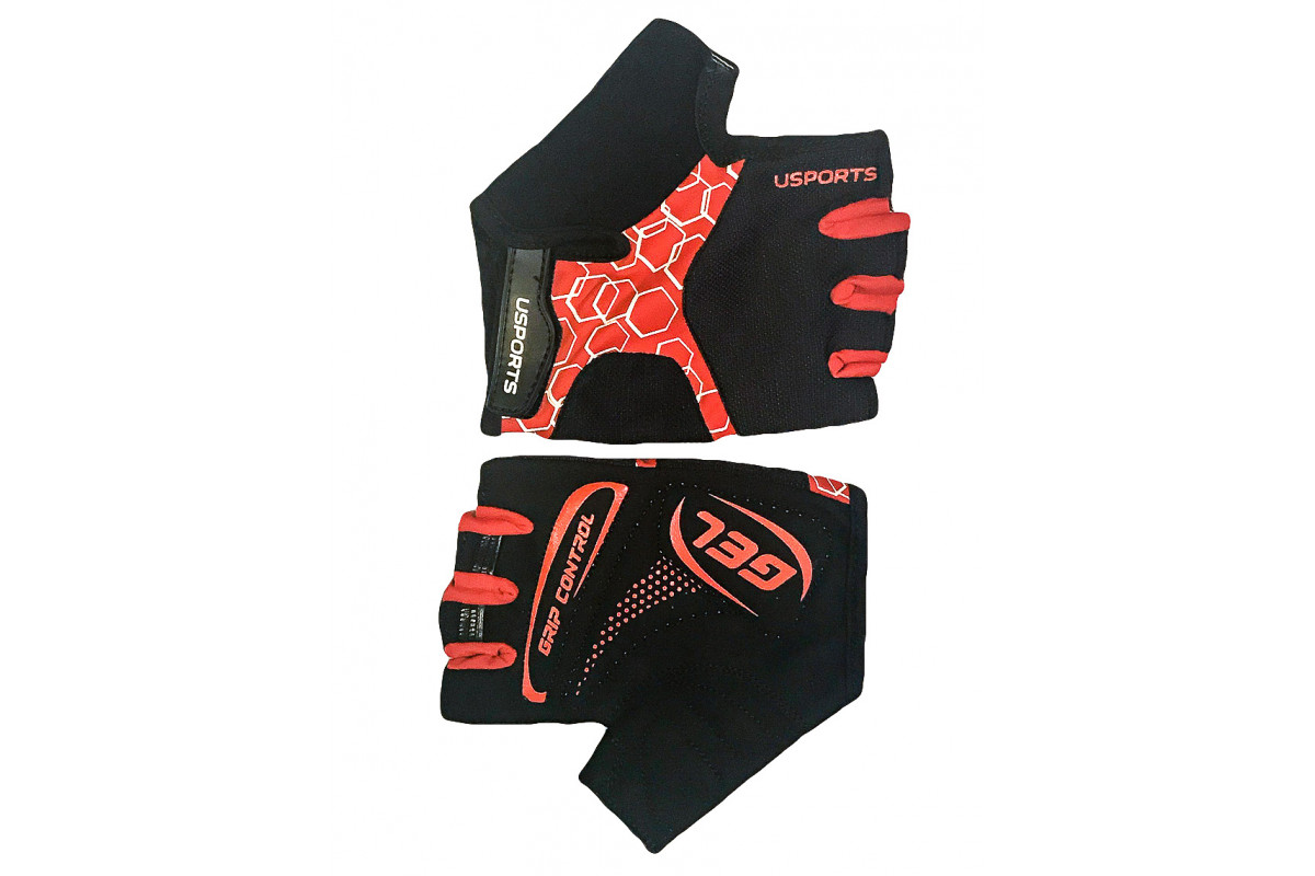  Перчатки Sport Race Gel лайкра черно-красные р.XL по низким ценам в Томске и Северске
