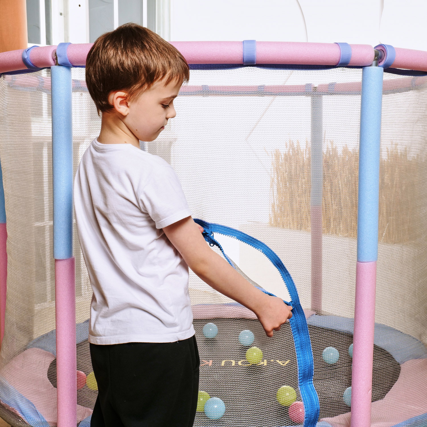  Батут DFC A.KOU KIDS 55 дюймов с сеткой TX-B7110-55" по низким ценам в Томске и Северске