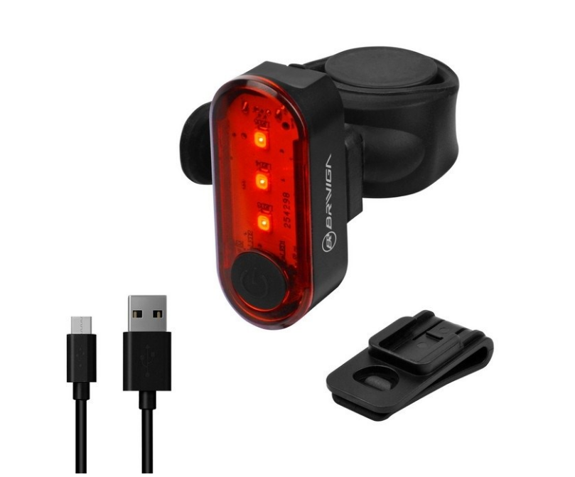 Фонарь задний Briviga EBL-3333 USB 12. яркие SMD диоды Фонарь задний Briviga EBL-3333 USB 12. яркие SMD диоды по низким ценам в Томске и Северске