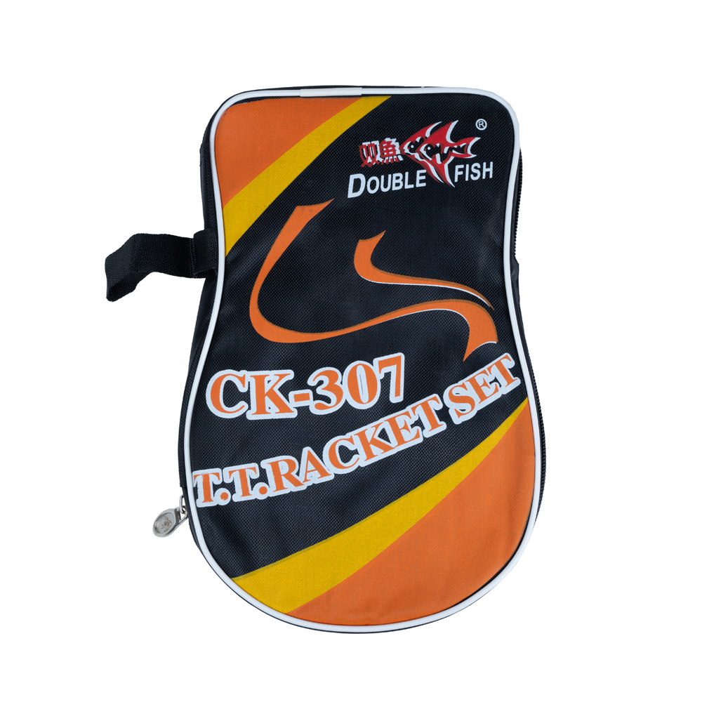  Набор для настольного тенниса Double Fish CK-307 2 ракетки и 2 мяча,конич.ручка +сумка-чехол по низким ценам в Томске и Северске