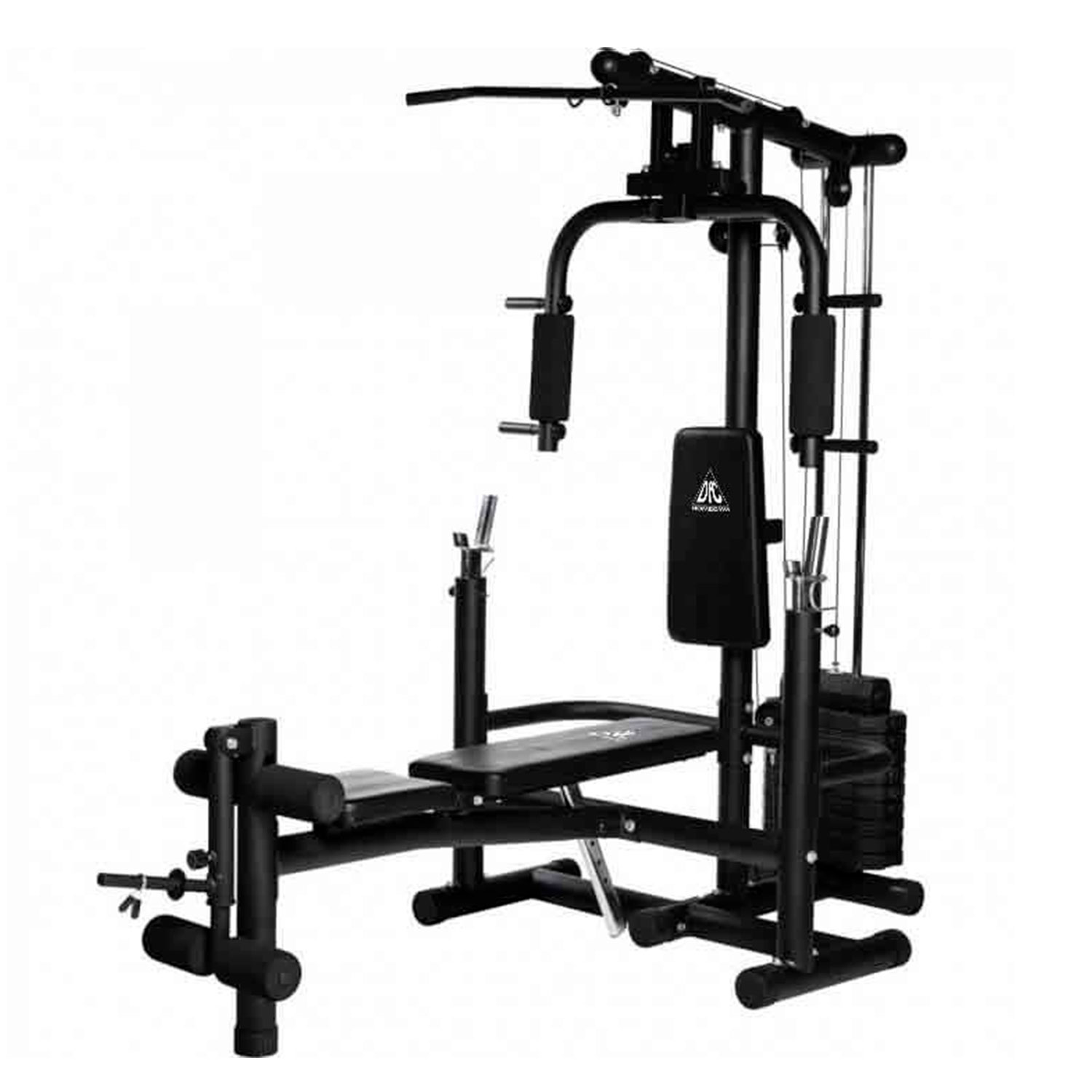  Силовой комплекс со скамьей DFC Homegym (три короба + два груза) D854 по низким ценам в Томске и Северске