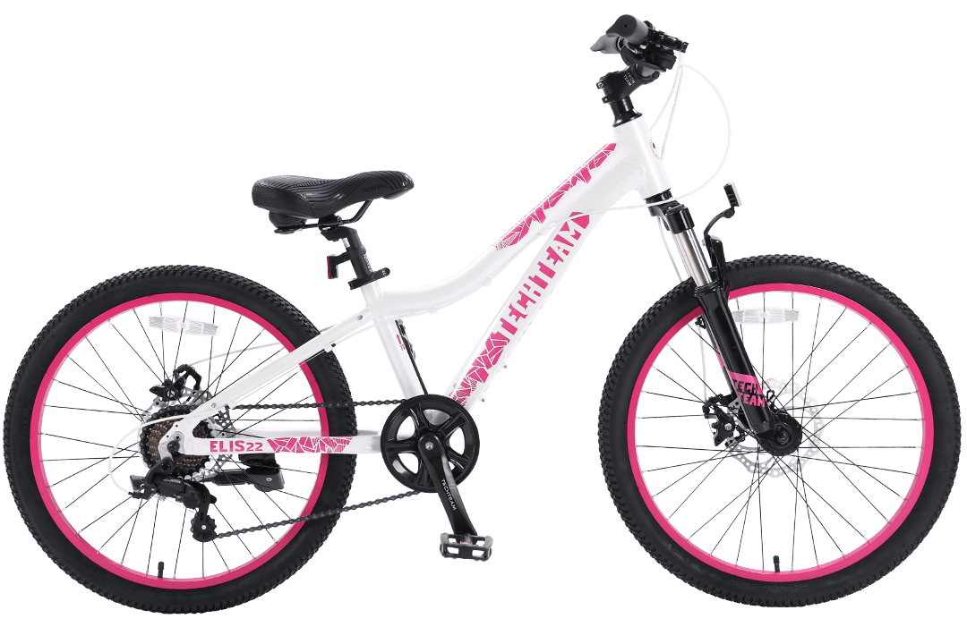 Велосипед TechTeam Elis 24" белый Фото Велосипед TechTeam Elis 24" белый со склада магазина СпортСЕ