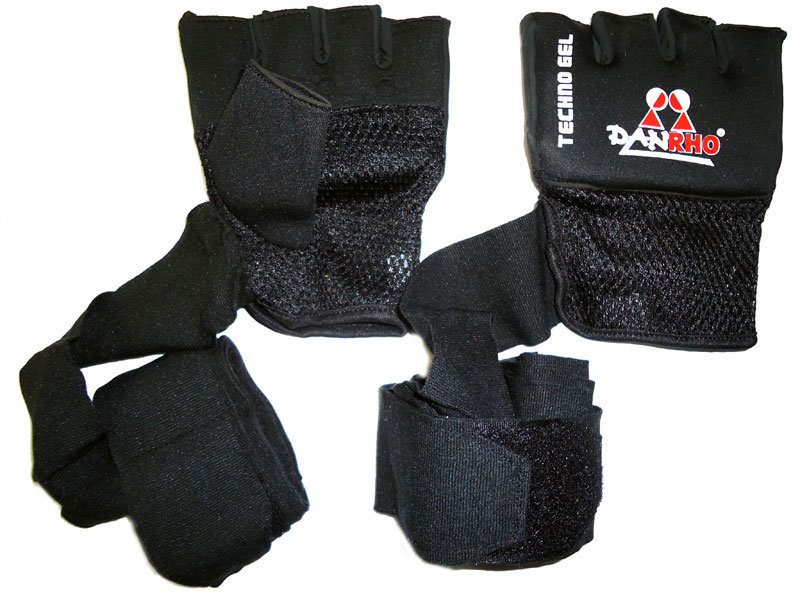  Бинт боксерский 2 м Danrho гелевый черный L/XL по низким ценам в Томске и Северске