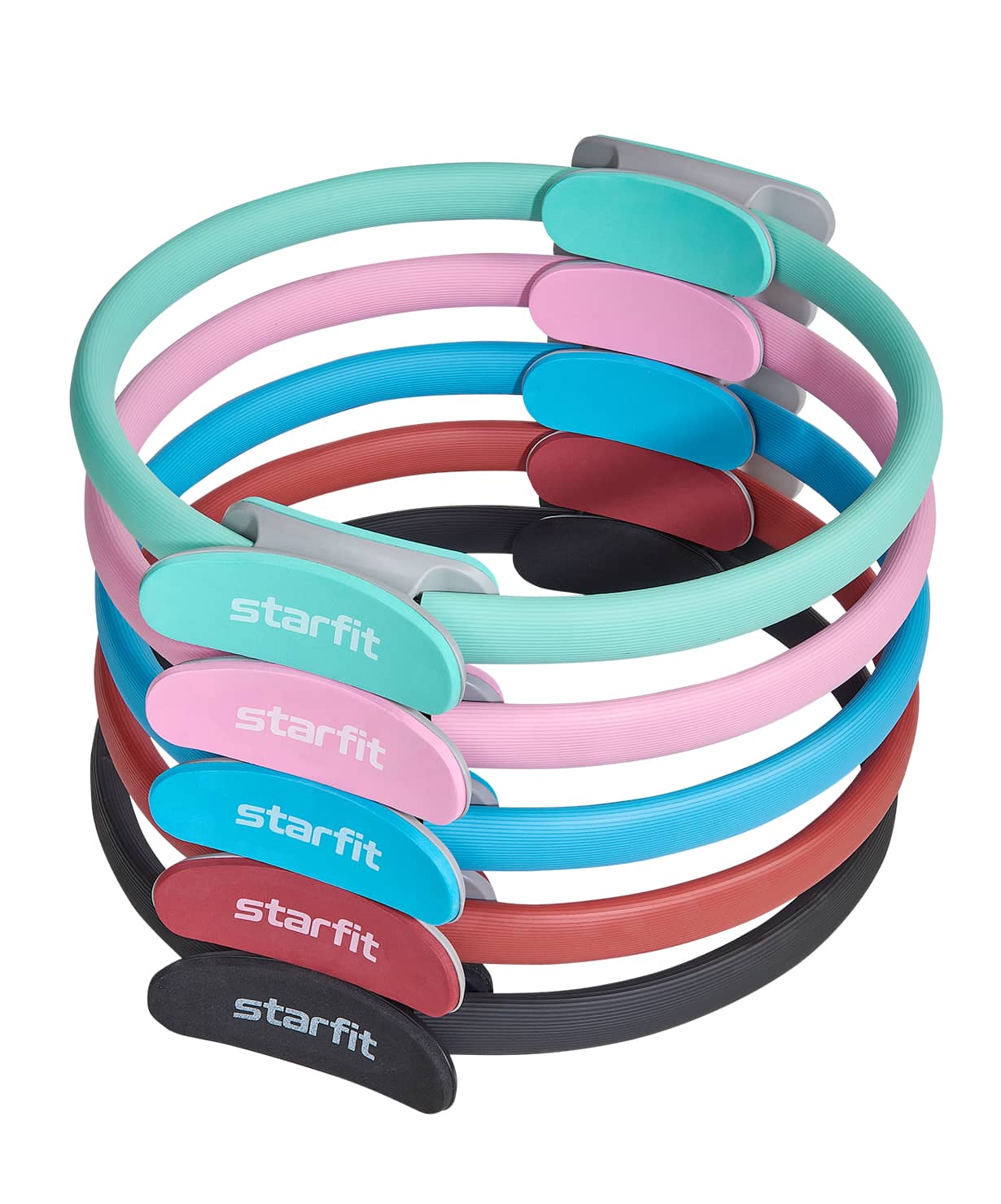  Кольцо эспандер для пилатеса StarFit  FA-402 39 см малиновый ЦБ-00002222 по низким ценам в Томске и Северске