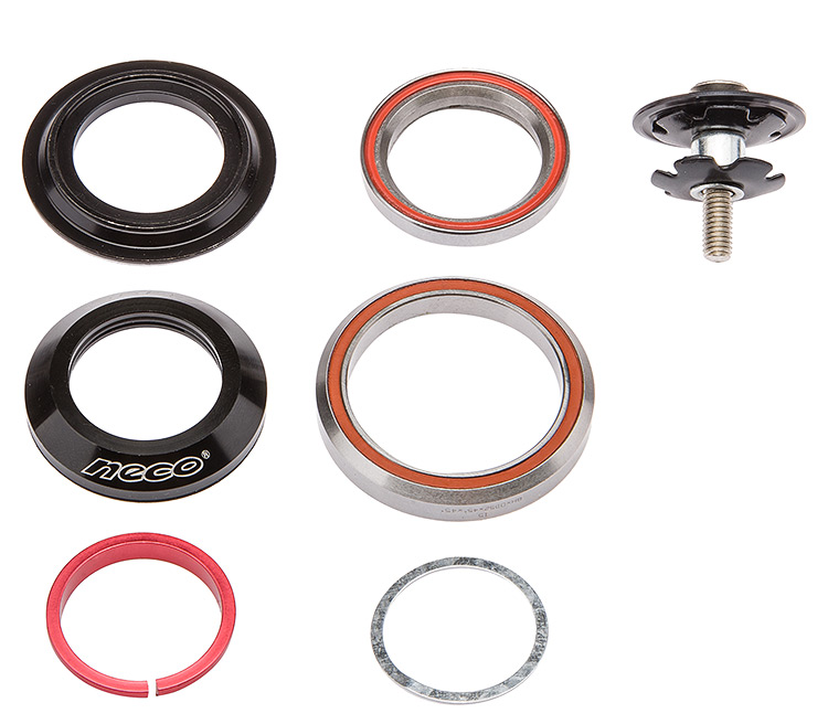 Рулевая колонка FP-H869T Feimin для конич. 1-1/8"-1.5" безрезьбовой вилки, интегр. черн 170097 Фото Рулевая колонка FP-H869T Feimin для конич. 1-1/8"-1.5" безрезьбовой вилки, интегр. черн 170097 со склада магазина СпортСЕ