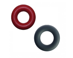 Эспандер-кольцо кистевой 10кг ЭРК-малый серый/красный