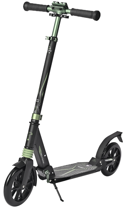  Самокат TechTeam City scooter (2022) green по низким ценам в Томске и Северске