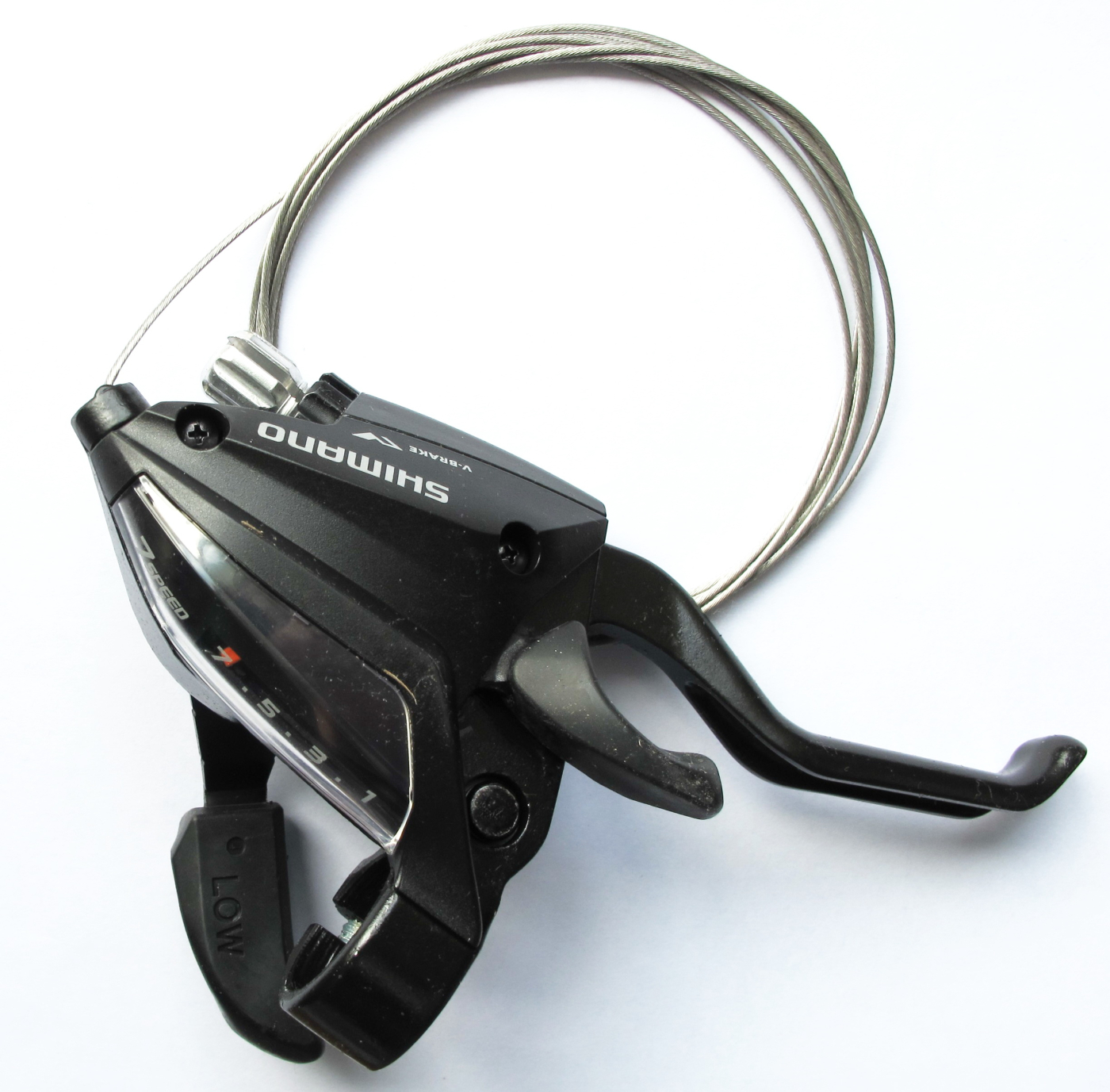  Шифтер/торм.ручка правый Shimano ST-EF500-7R 7-speed по низким ценам в Томске и Северске