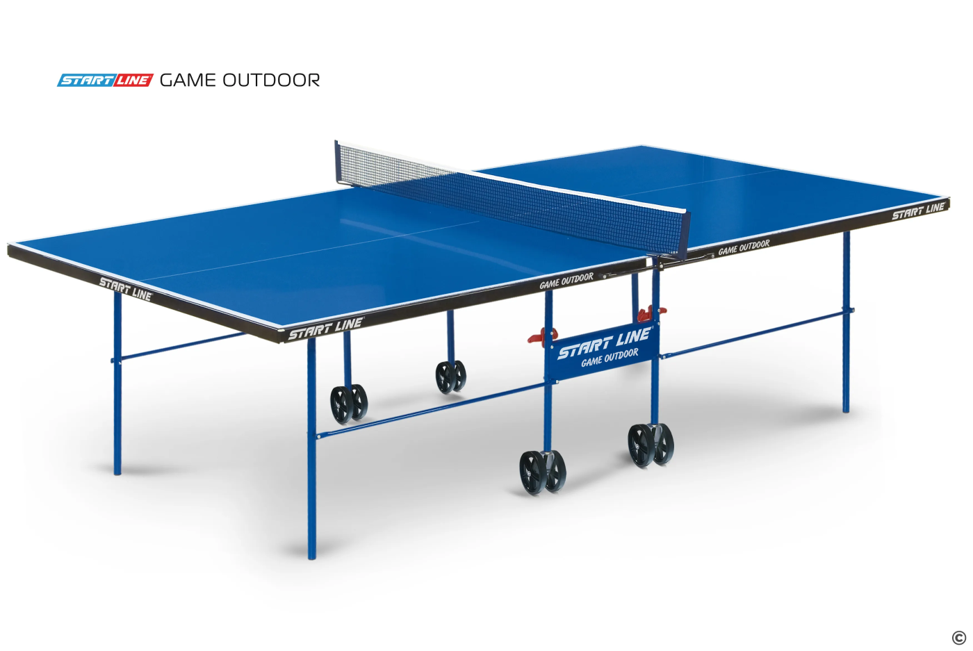 Теннисный стол Start Line Game Outdoor 2 с сеткой Теннисный стол Start Line Game Outdoor 2 с сеткой по низким ценам в Томске и Северске