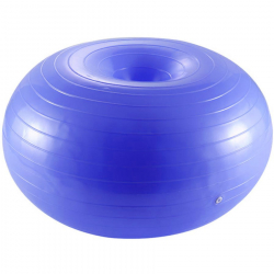Фитбол-пончик 60 см FBD-60-1 синий 10020338