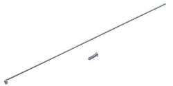 Спица с ниппелем 276мм 14мм серебр.