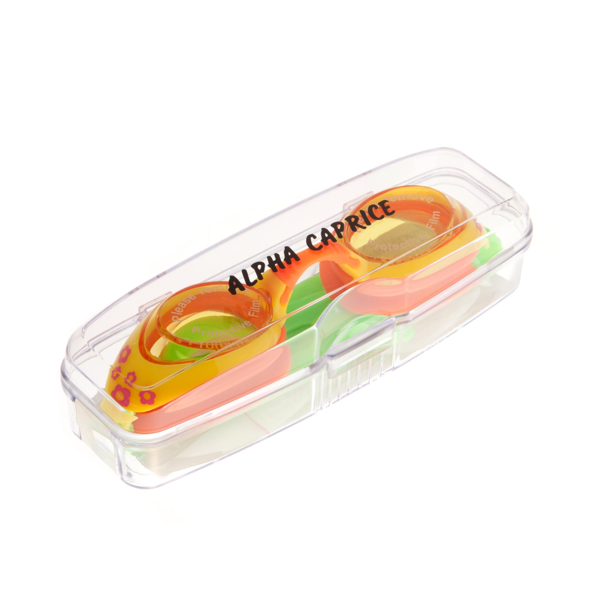  Очки для плавания Alpha Caprice KD-G30 orange по низким ценам в Томске и Северске