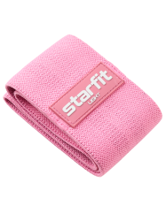 Мини-эспандер StarFit ES-204 низкая нагрузка, текстиль розовый пастель ЦБ-00001589