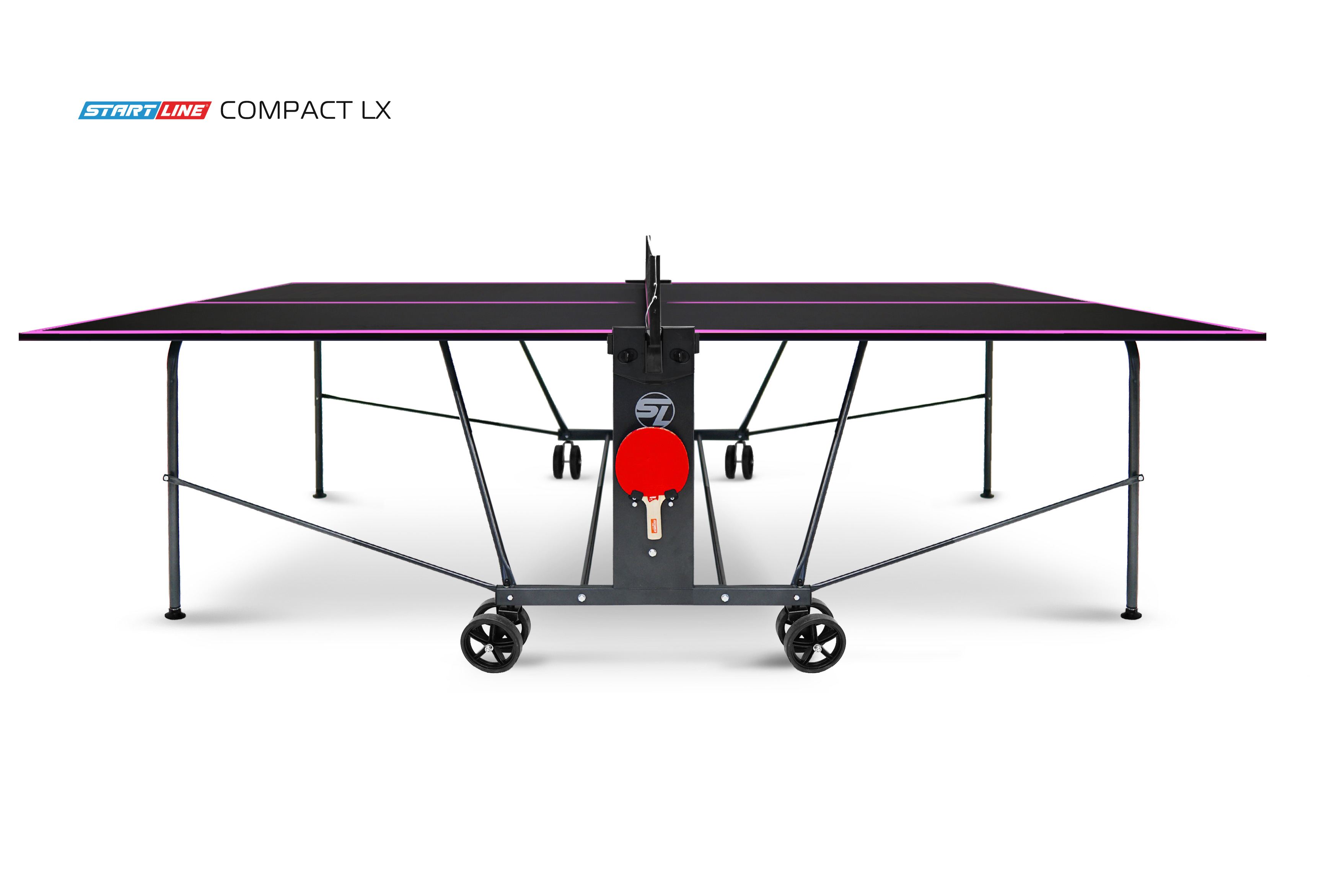  Стол теннисный Compact LX Black по низким ценам в Томске и Северске
