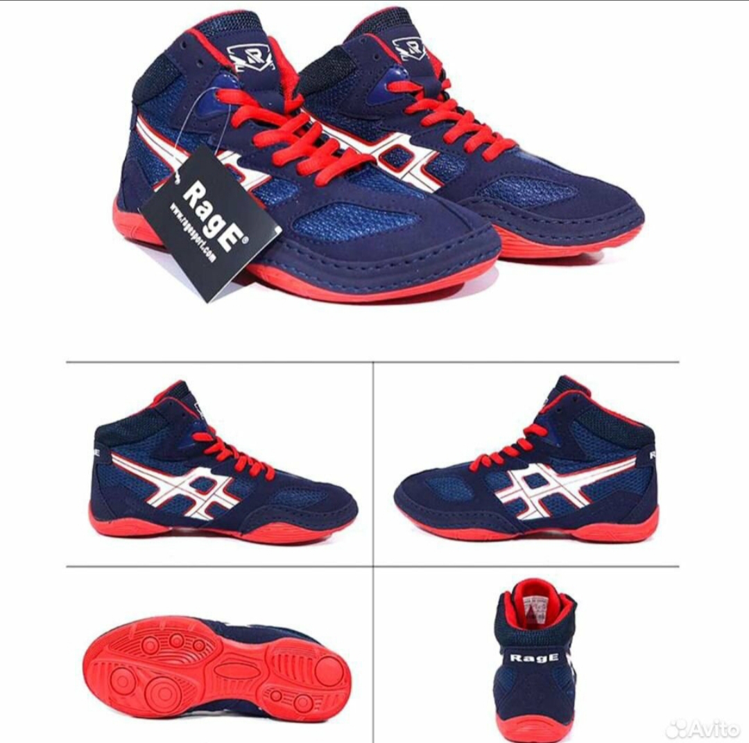  Борцовки Rage Flex сине-красный по низким ценам в Томске и Северске