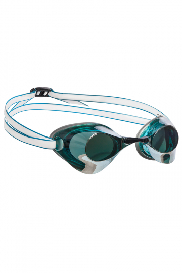  Очки для плавания Mad Wave Turbo Racer II Mirror стартовые turquoise по низким ценам в Томске и Северске