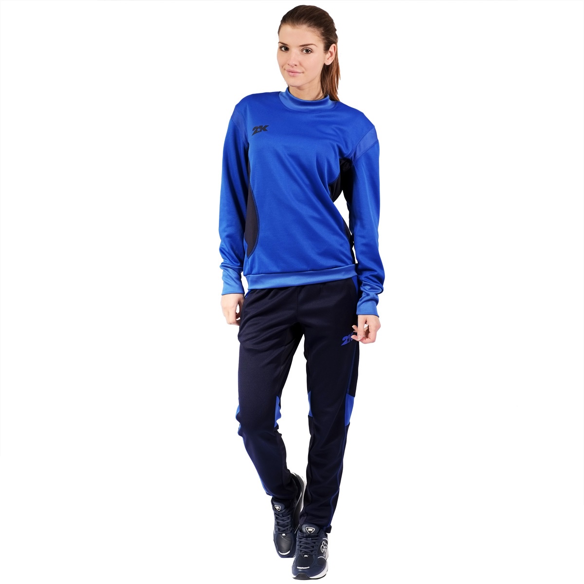 Брюки тренировочные 2K Sport Vettore navy/royal 121325 Брюки тренировочные 2K Sport Vettore navy/royal 121325 по низким ценам в Томске и Северске