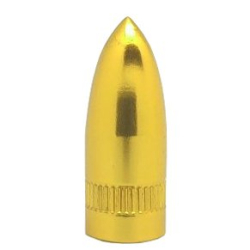 Колпачок на ниппель "пуля" AV золотистая ZTB18121