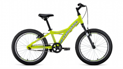 Велосипед Forward Comanche 20 1.0 (2021) желтый/белый