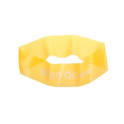 Эспандер петля латексная 46 * 5 * 0.035 см Body Form yellow BF-RL35