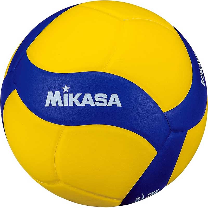  Мяч волейбольный Mikasa V330W синт.кожа (ПУ) клееный желто-синий по низким ценам в Томске и Северске