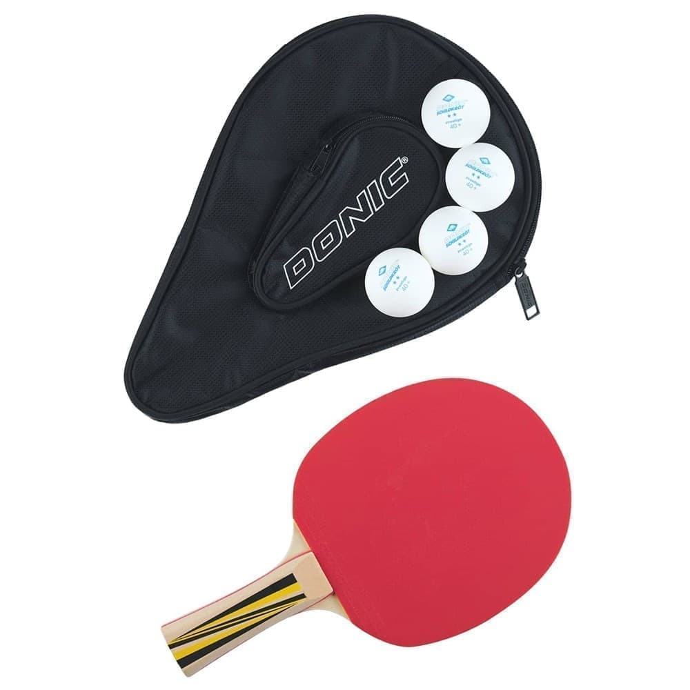  Набор для настольного тенниса Donic Top Team 500 (1 ракетка + 4 мяча + чехол) по низким ценам в Томске и Северске