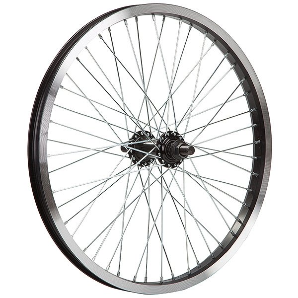 Колесо 20" переднее для BMX двойной .обод алюм.обод 48 отв, втулка SF-B17F аллюм., по низким ценам в Томске и Северске