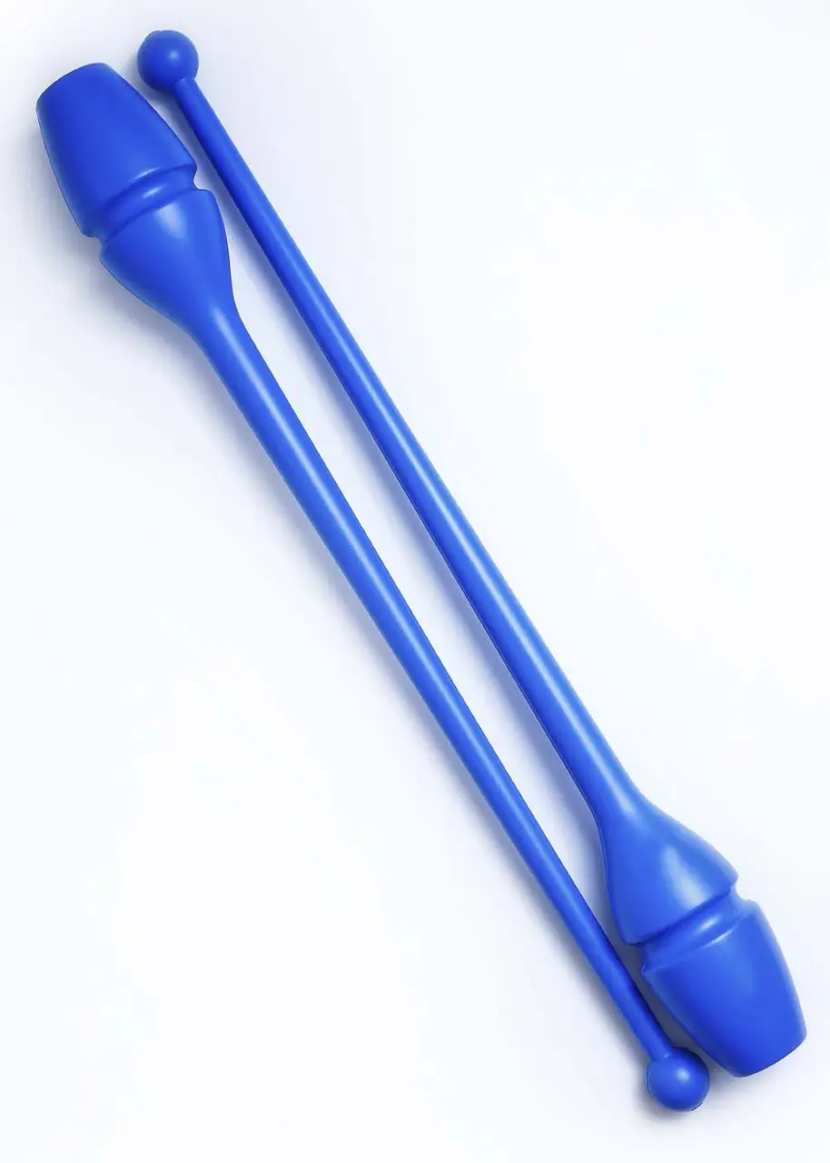 Фото Булавы для гимнастики 41 см Amaya вставляющиеся (термопластик) синий 320202 со склада магазина СпортСЕ