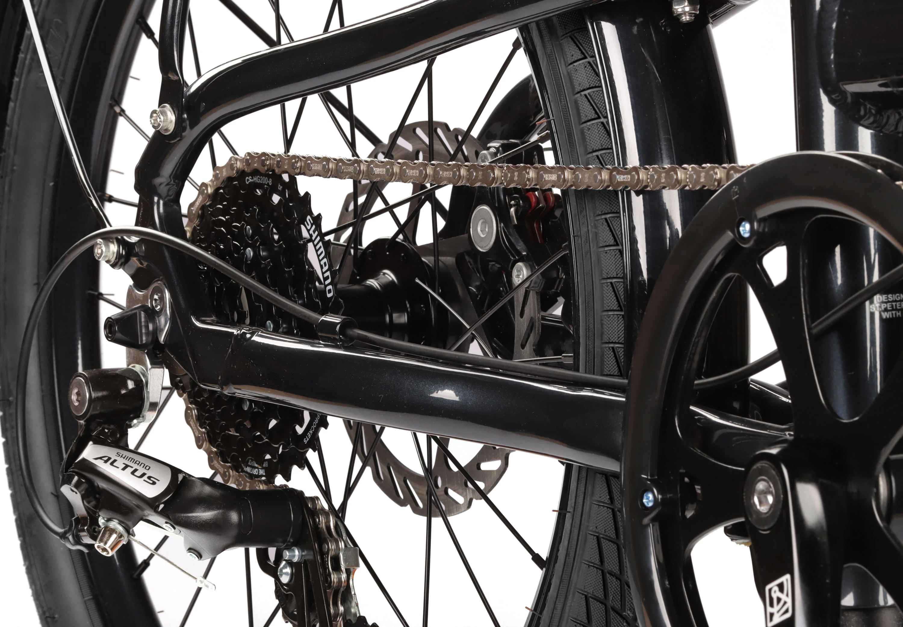 Фото Велосипед Shulz Easy Disk (black/черный YS-768) 19ED со склада магазина СпортСЕ