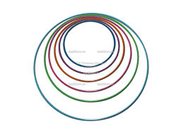  Обруч гимнастический стальной 750 мм 700 г окрашенный по низким ценам в Томске и Северске