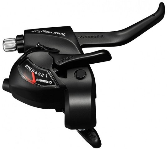 Шифтер/торм. ручка Shimano Tourney ESTTX800R8AL 8скор.(2 пальца) инд. уп. черный 2-4131 Шифтер/торм. ручка Shimano Tourney ESTTX800R8AL 8скор.(2 пальца) инд. уп. черный 2-4131 по низким ценам в Томске и Северске