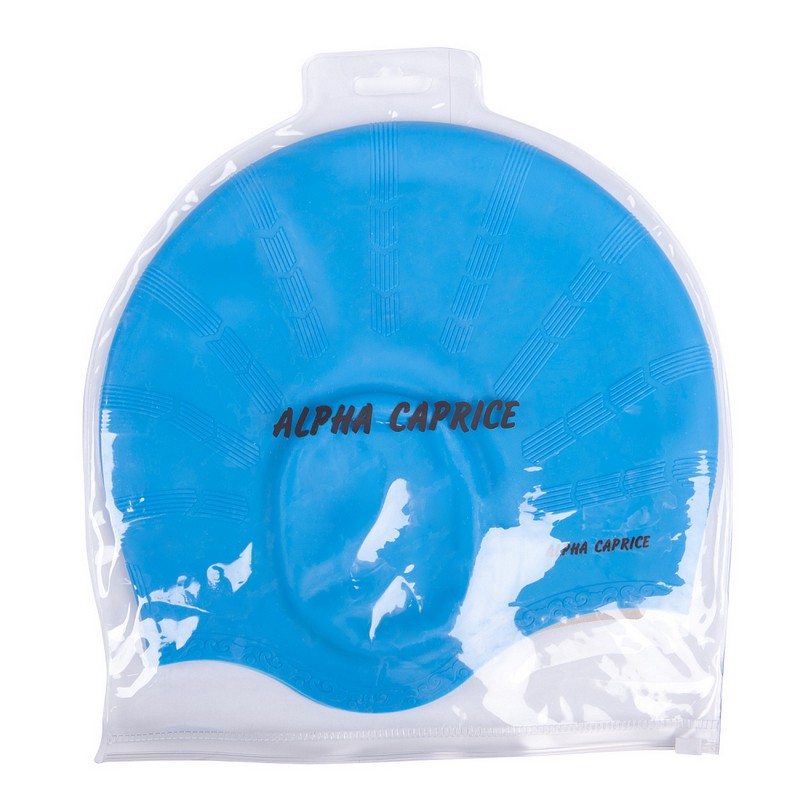  Шапочка для плавания Alpha Caprice SCU с ушами lt.blue по низким ценам в Томске и Северске
